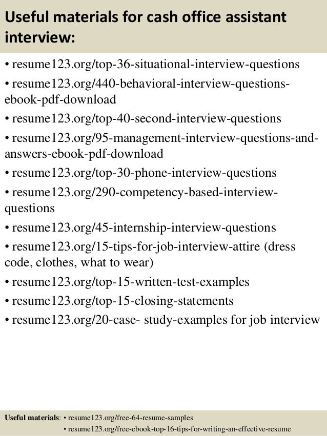 sample resume for office assistant