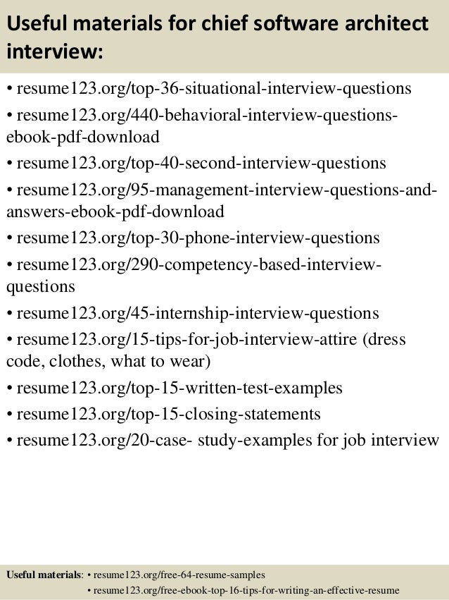 chief designer resume
