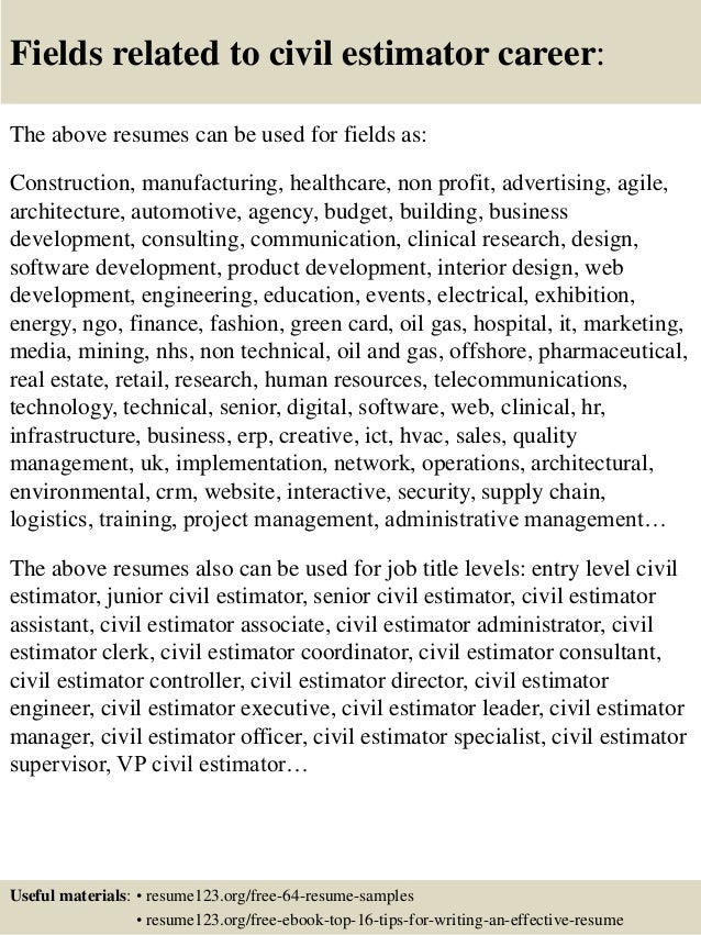entry level construction resumes