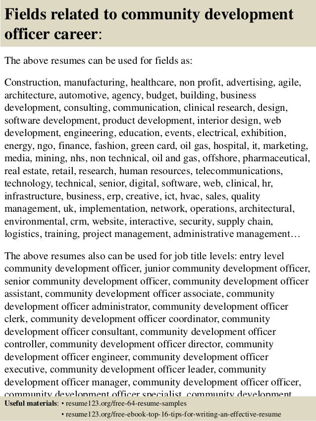 development resumes