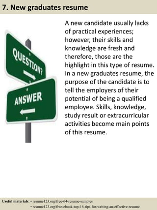 A new candidate usually lacks
of practical experiences;
however, their skills and
knowledge are fresh and
therefore, those...