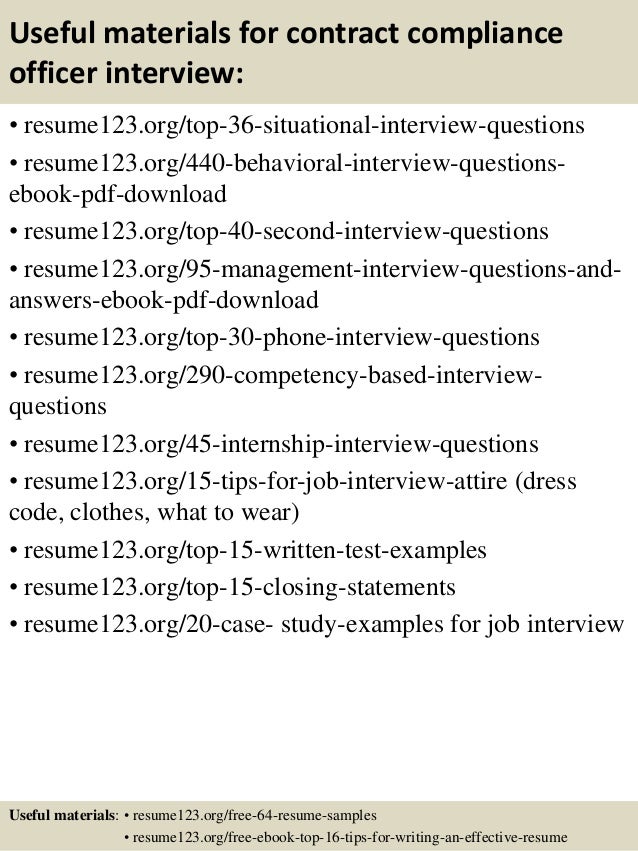 top 8 contract compliance officer resume samples contract compliance resume