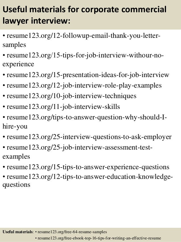 attorney resume sample