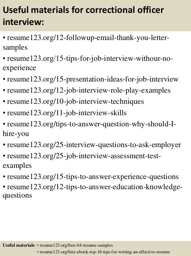 top 8 correctional officer resume samples correction officer resume
