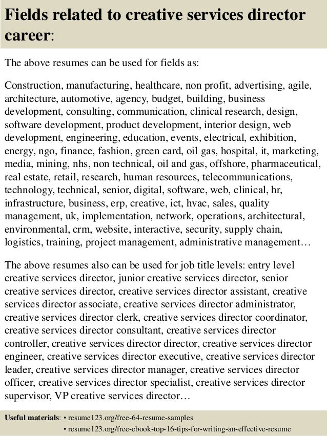 child development resume