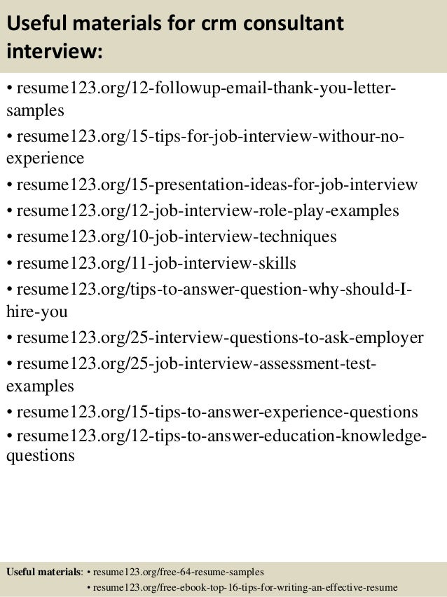 Resume Sample Resume Crm Consultant top 8 crm consultant resume samples 14 useful materials for consultant
