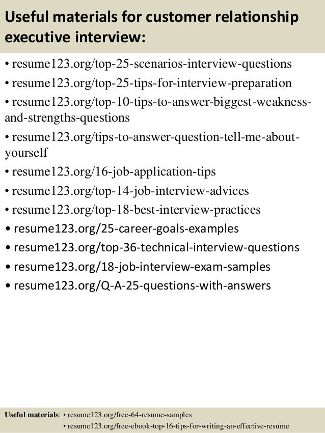 top 8 customer relationship executive resume samples customer relationship executive resume