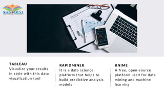 Top 8 Data Analytics Tools | PPT