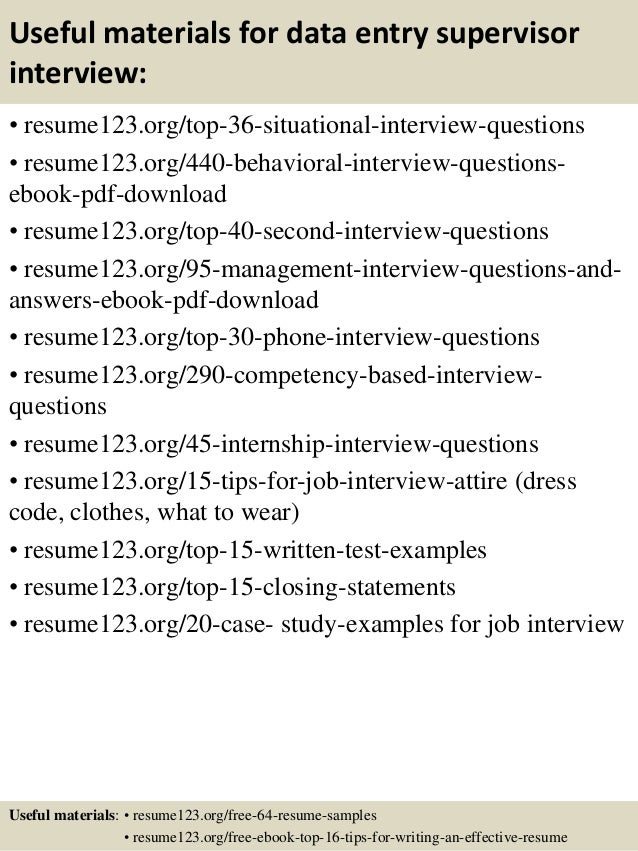 data entry sample resume