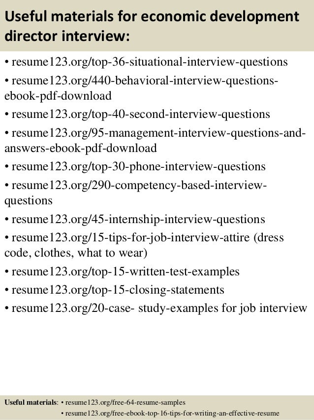 economist resumes
