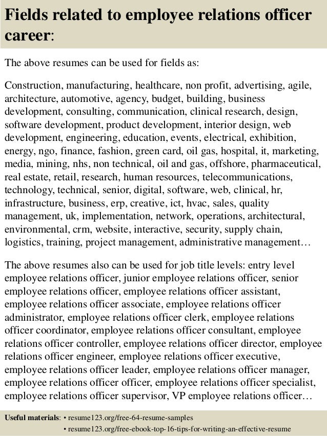 employee resumes