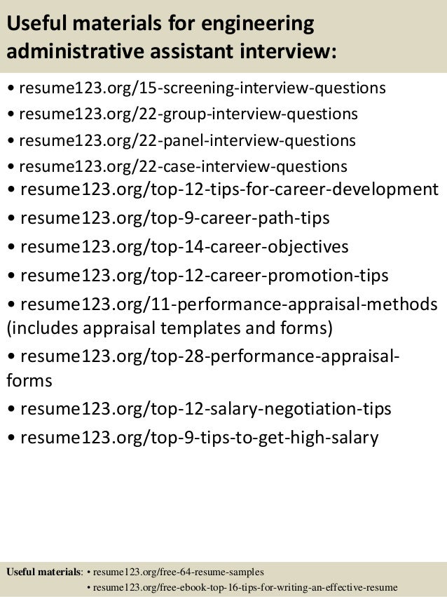 career objectives for administrative assistant