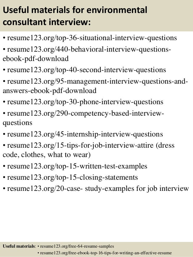 sample consultant resume