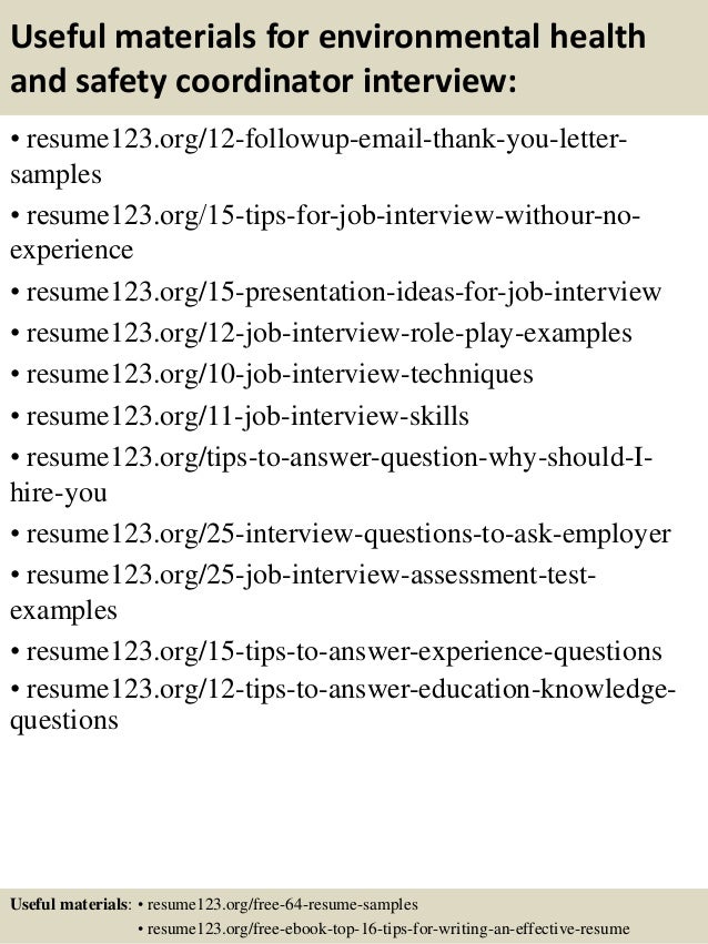 14 useful materials for environmental health and safety coordinator safety coordinator resume - Staffing Coordinator Resume 14 useful materials for environmental health and safety coordinator safety coordinator resume - Staffing Coordinator Resume