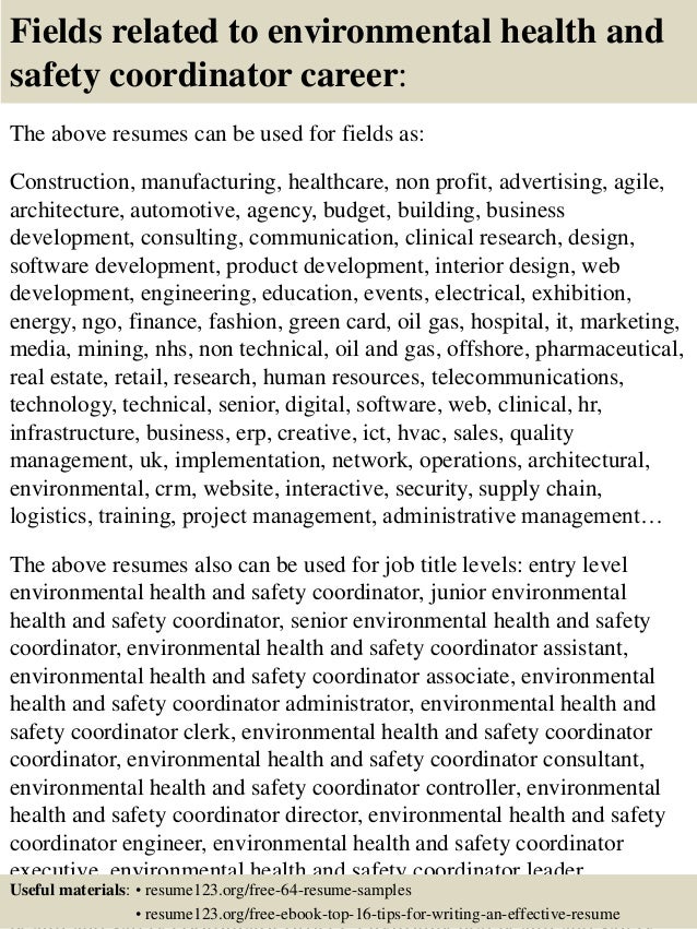 top 8 environmental health