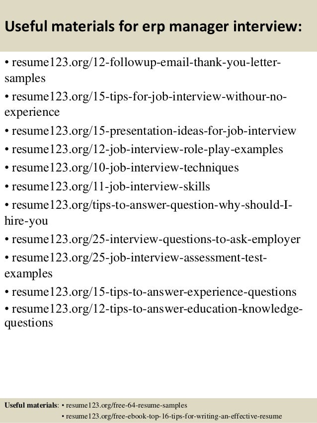 14 Useful Materials For Erp Manager 14 Useful Materials For Erp Manager