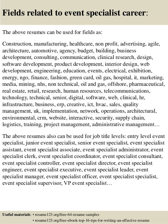 sample social media resumes