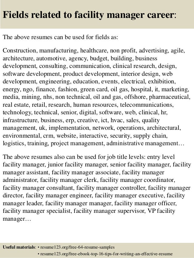 objective for manager resume