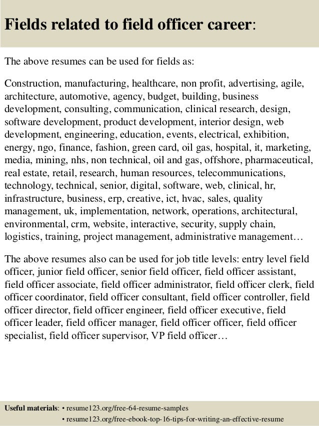 resumes samples
