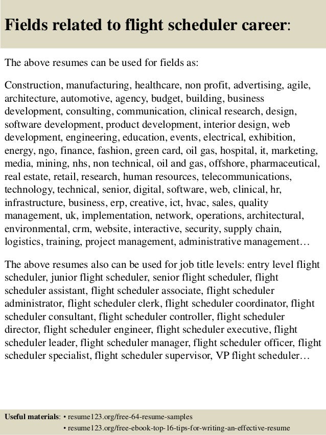chief administrator resume