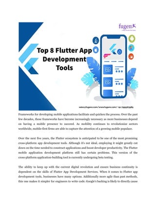 Top 8 Flutter App Development Tools.pdf