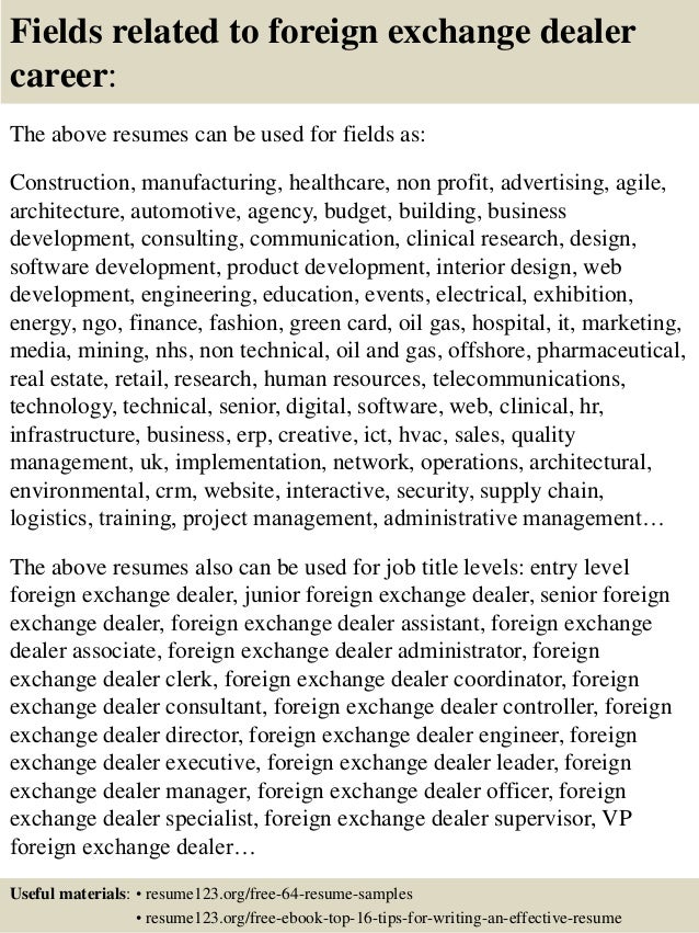 Forex trader cv sample Forex trader cv sample