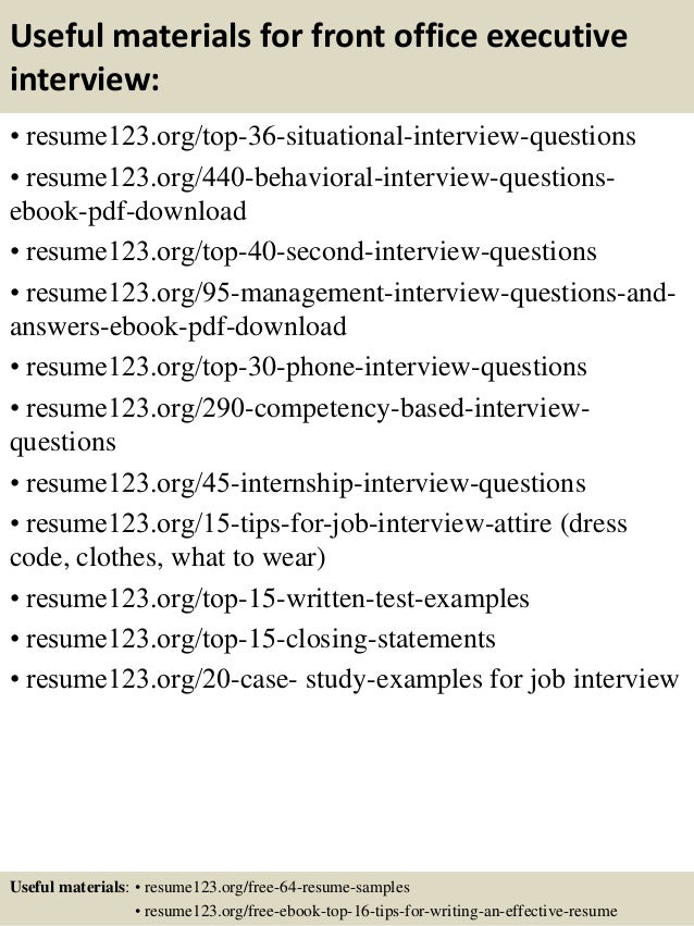 Office management resume sample