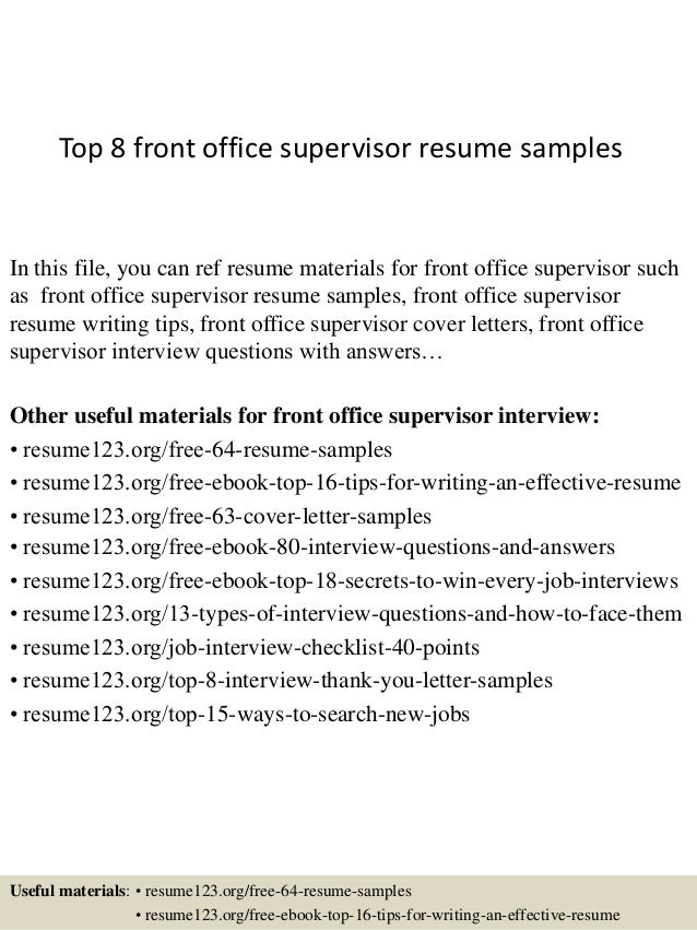 front desk supervisor resumes rome fontanacountryinn com sample help desk supervisor resume