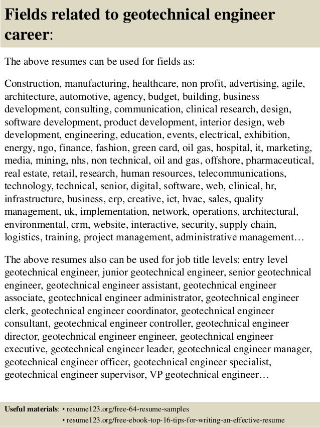 Geotechnical Engineer Sample Resume firmware engineer cover letter merchandising associate cover cover letter internship cover letter engineering internship cover for 16 Fields Related To Geotechnical Engineer Geotechnical Engineer Sample Resume civil engineering cv template structural engineer highway design construction 16 Fields Related To Geotechnical Engineer