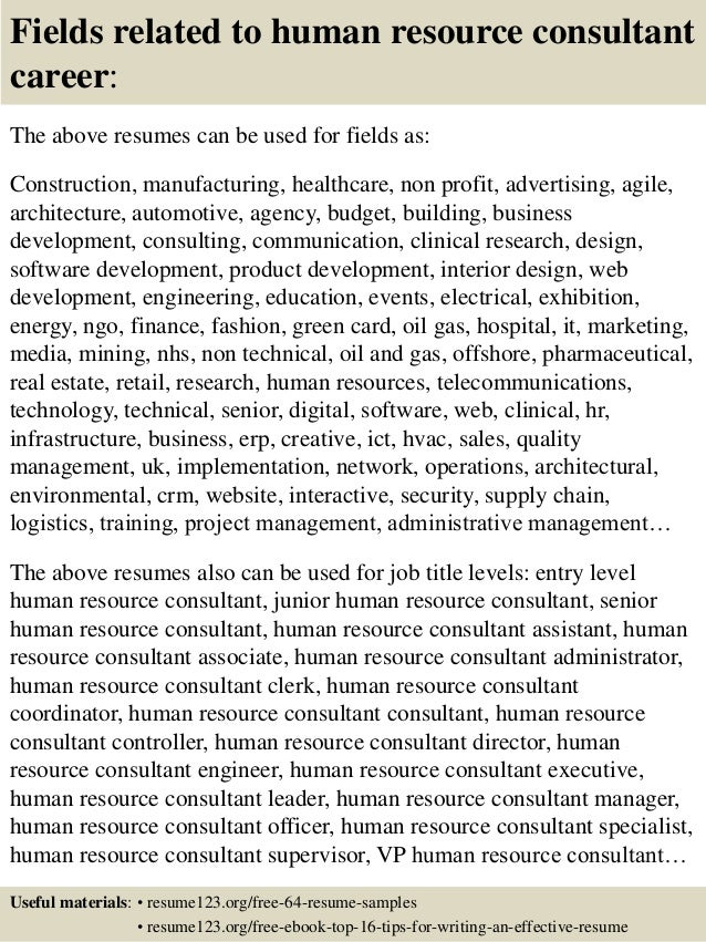 top resume examples