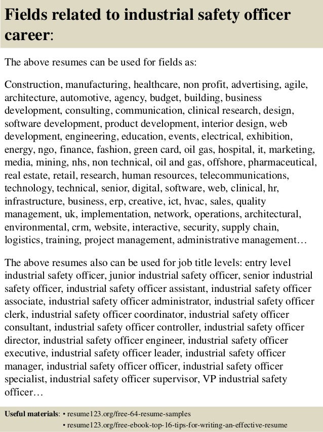 industrial resumes
