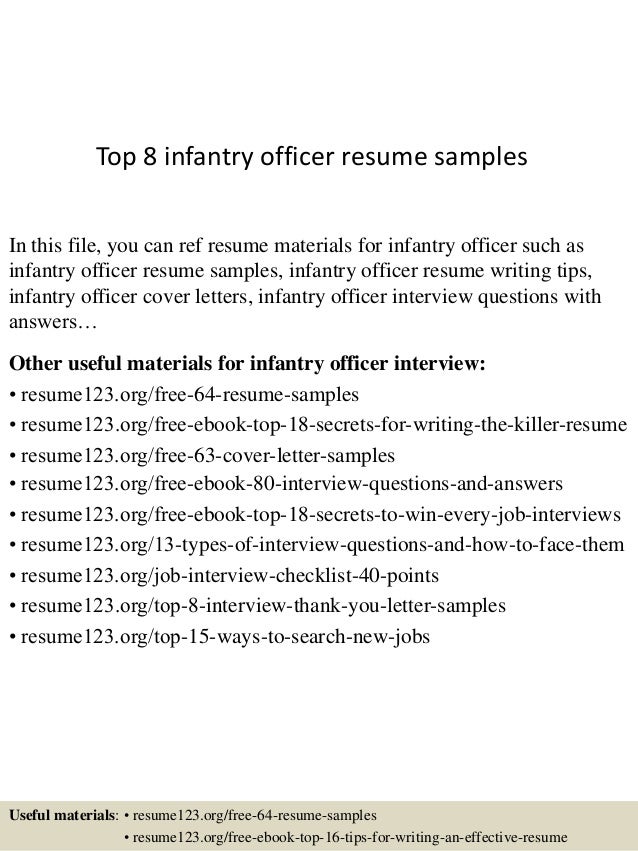 infantry resumes