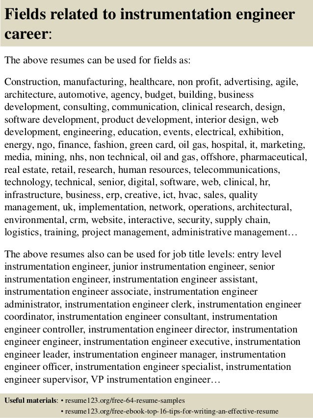 mechanical project engineer resumes