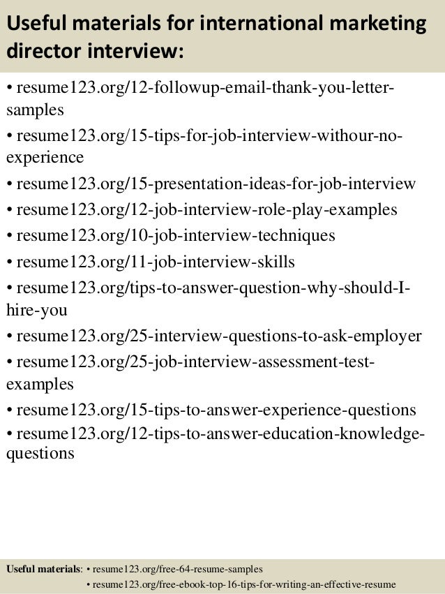 14 useful materials for international marketing director international marketing director job description - International Marketing Director Job Description 14 useful materials for international marketing director international marketing director job description - International Marketing Director Job Description