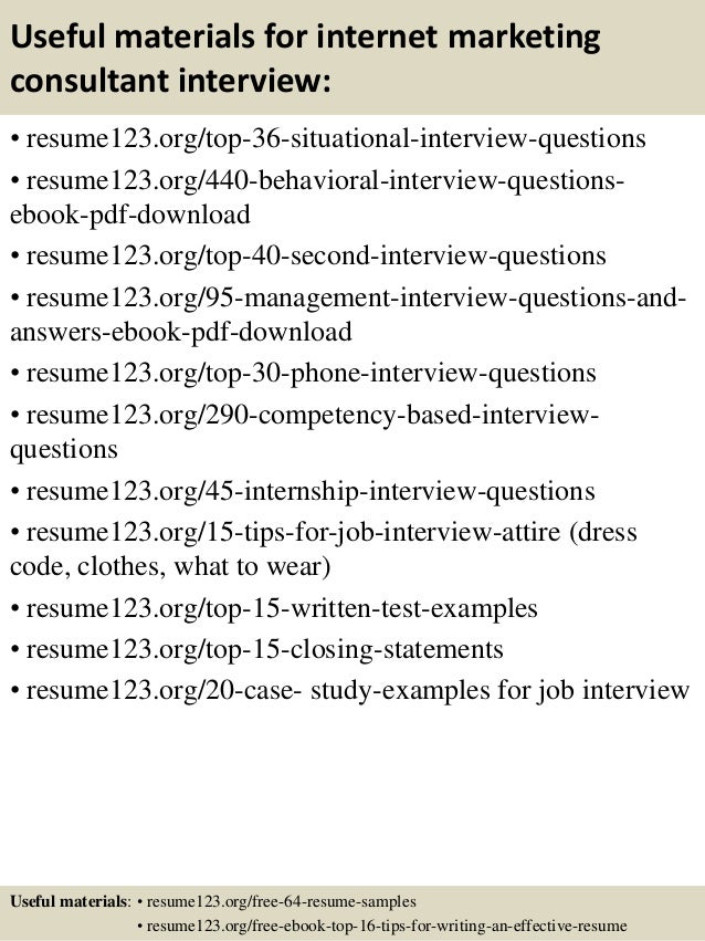 Strategic Marketing Consultant Resume samples