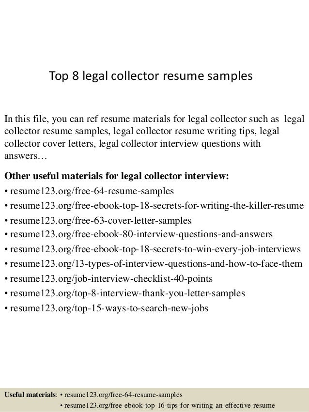 collection resumes