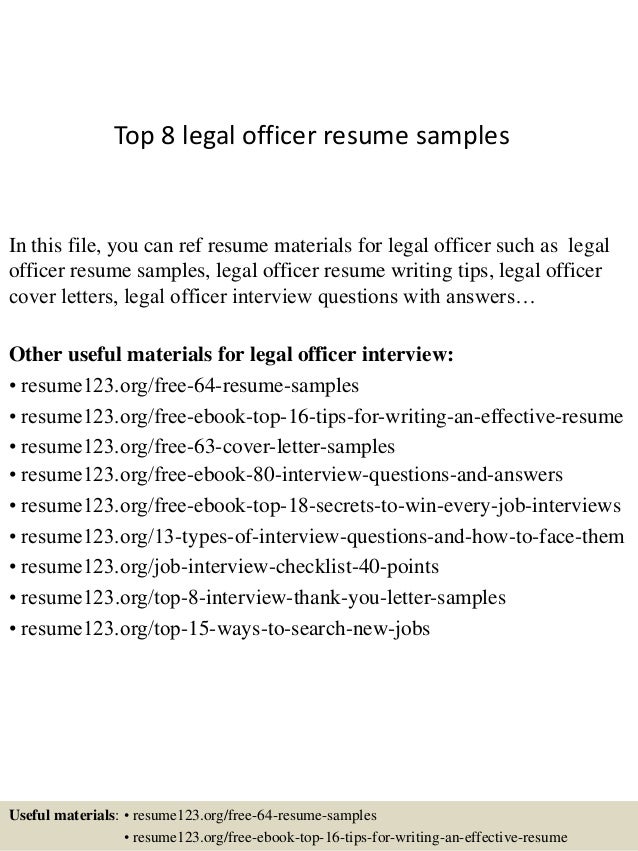 Lawyer resume service writing