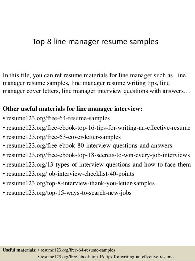 top resume tips