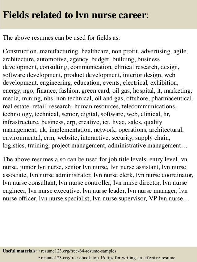 nursing supervisor resumes