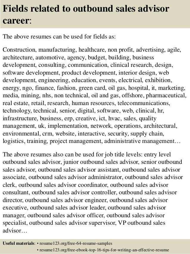 telemarketing resume