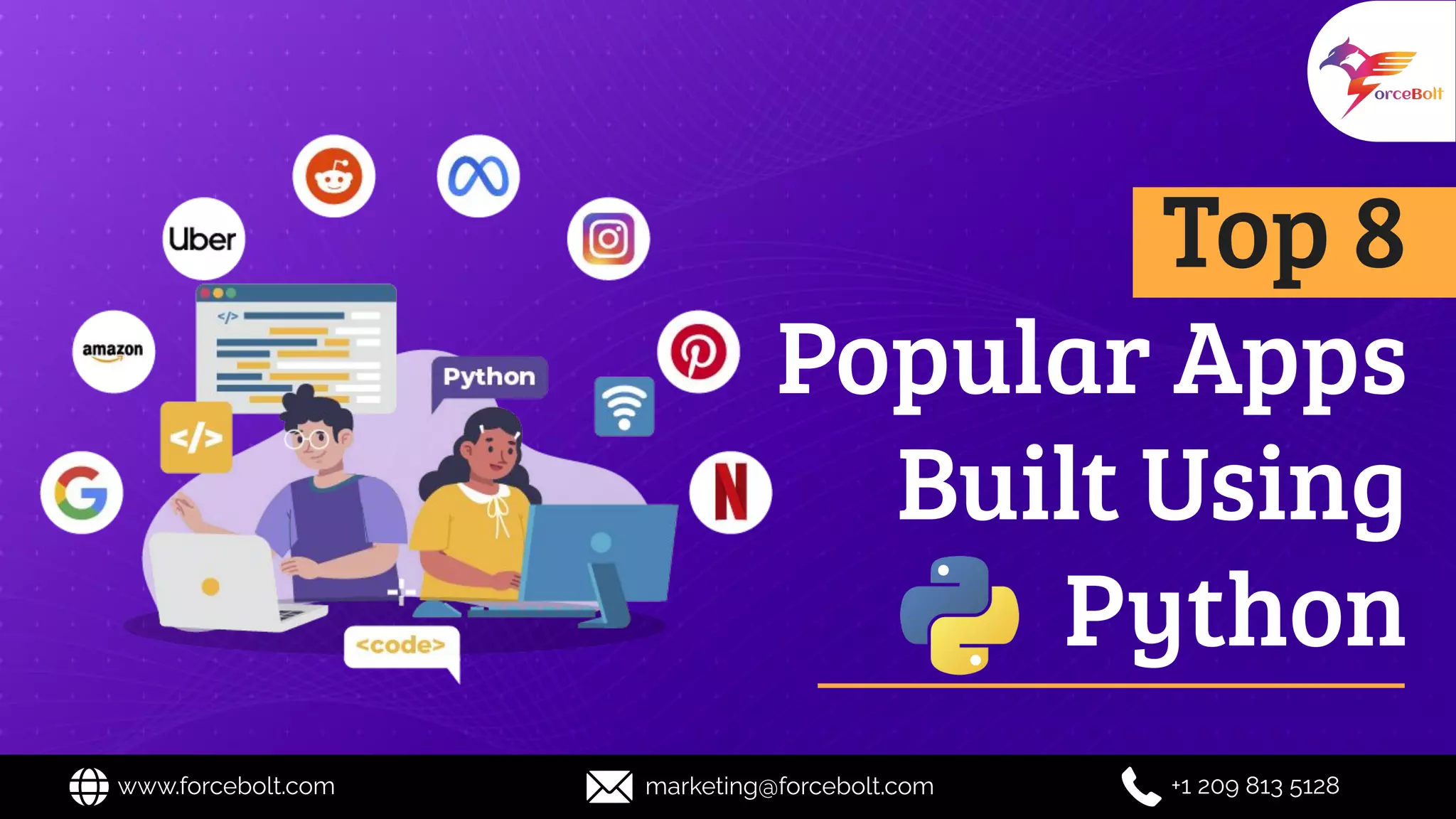 Top 8 Popular Apps Built Using Python | Python Development | PPT