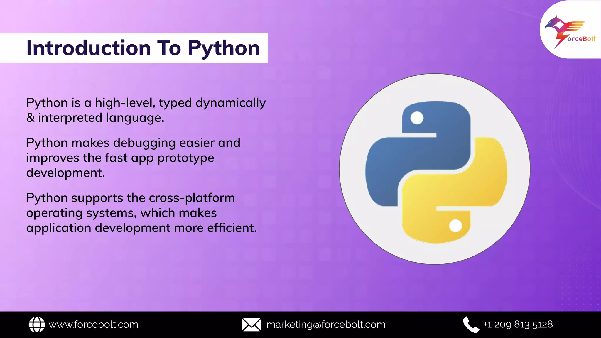 Top 8 Popular Apps Built Using Python | Python Development | PPT