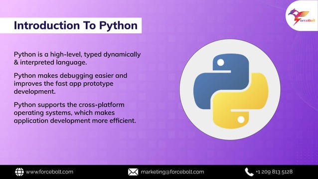 Top 8 Popular Apps Built Using Python | Python Development | PPT