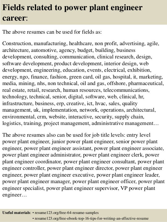 power plant resumes