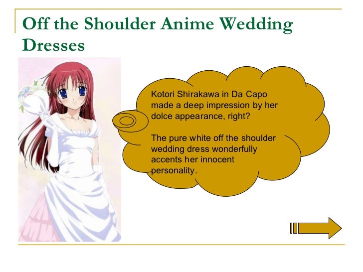 Top 8 Prevailing Wedding Dress Styles Inspired By Anime