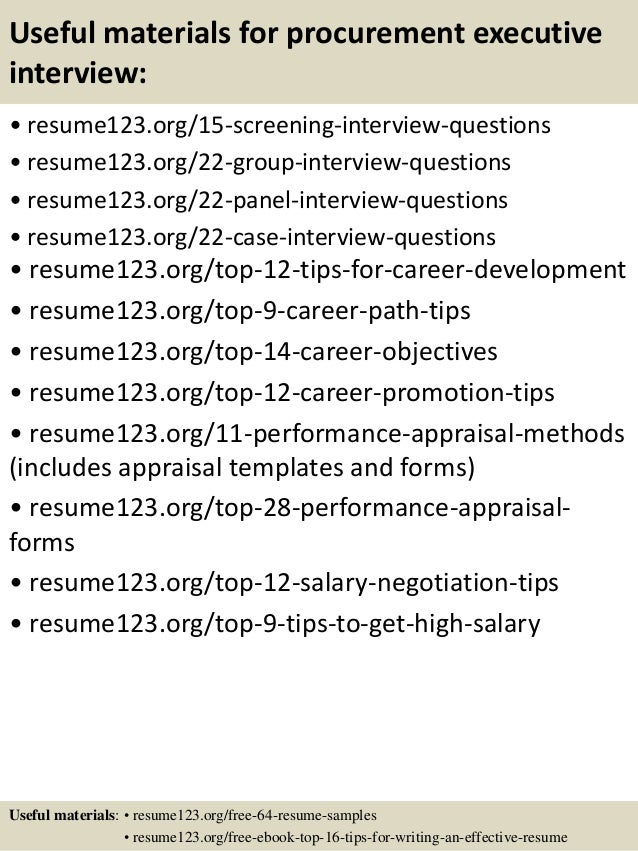 Resume Format For Purchase Executive