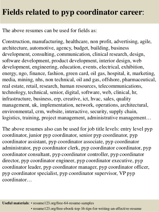 pyp coordinator cover letter pyp coordinator cover letter