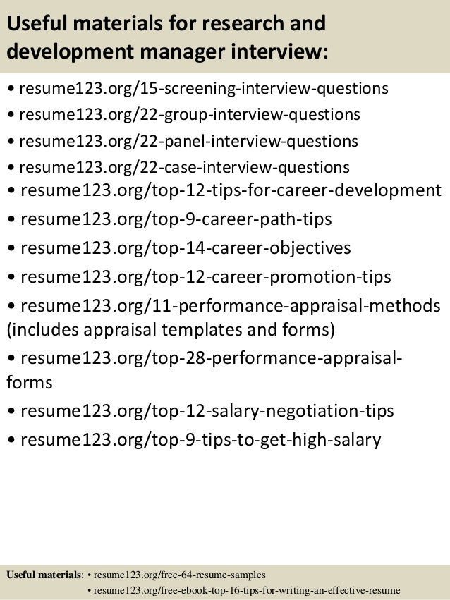 manager objective resume