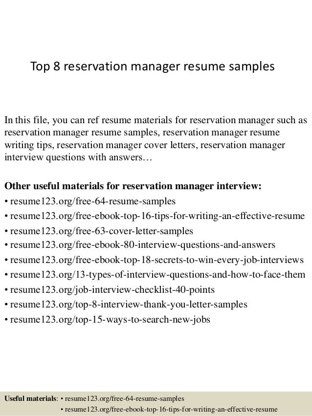 successful resume format