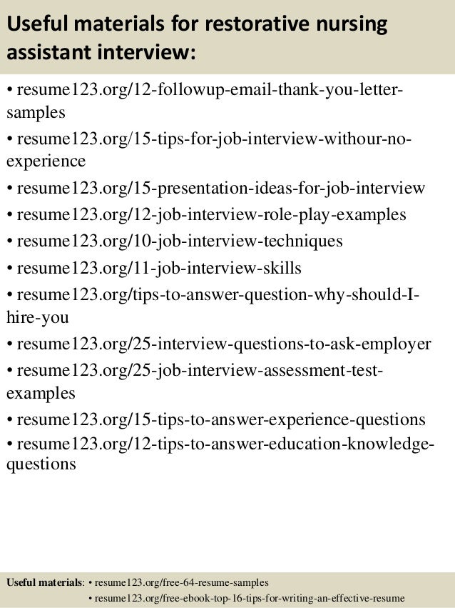 14 Useful Materials For Restorative Nursing Assistant 14 Useful Materials For Restorative Nursing Assistant